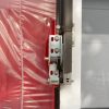 Garador Carlton Vertically Ribbed Garage Door in Red