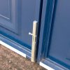 Novoferm Georgian Split Side Hinged Garage Door in RAL 5011 Steel Blue