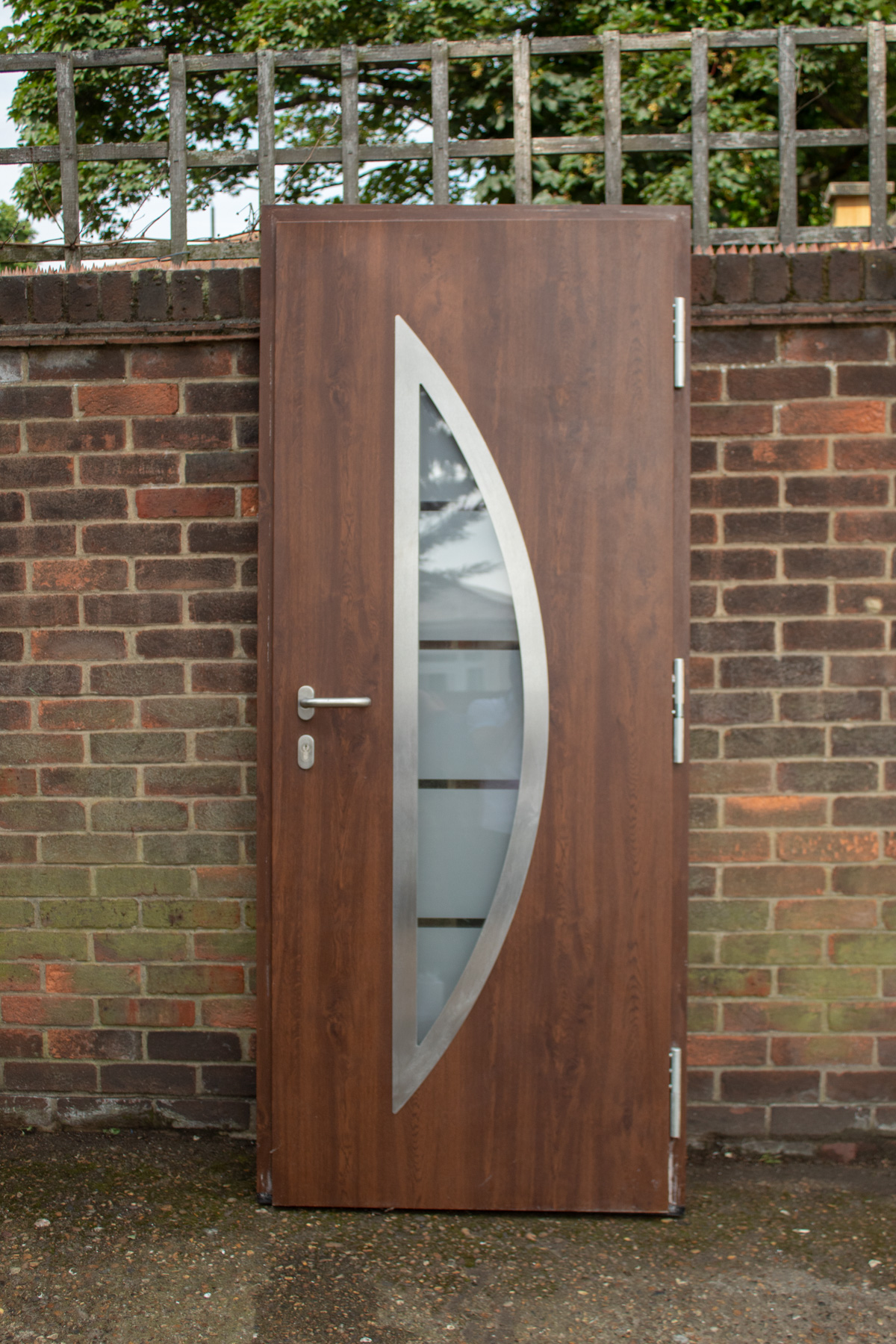 Hormann ThermoPro TPS 900 in Dark Oak Decograin