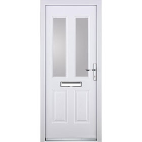 rockdoor jacobean white plain