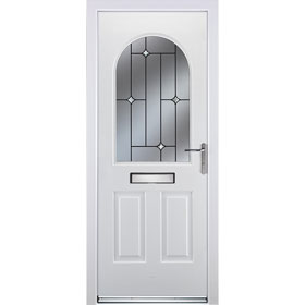 rockdoor kentucky crystal bevel white