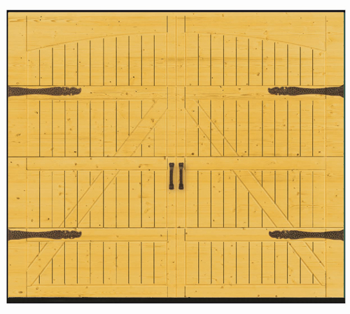 Hormann Sectional Timber Style 405 With Fittings