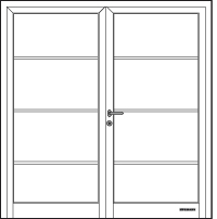 Hormann Horizontal L-Ribbed