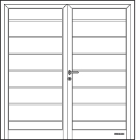 Hormann Horizontal M-Ribbed