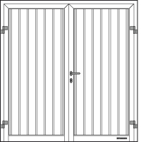 Hormann Vertical S-Ribbed