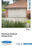 Novoferm sectional garage doors