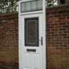 Rockdoor Windsor LH Opening Inwards in White Woodgrain