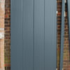 Ryterna M Ribbed Smooth, Vertically Ribbed in Anthracite RAL 7016