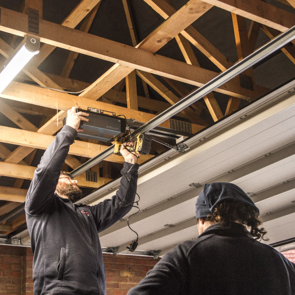 garage door automation installation